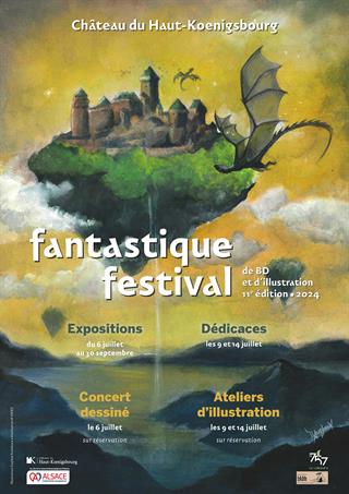 Fantastique festival de BD et d'illustration - DR - Château du Haut-Koenigsbourg, Alsace, France