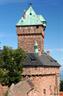 Bergfried der Hohkönigsburg gesehen von dem großen Bollwerk - © Jean-Luc Stadler