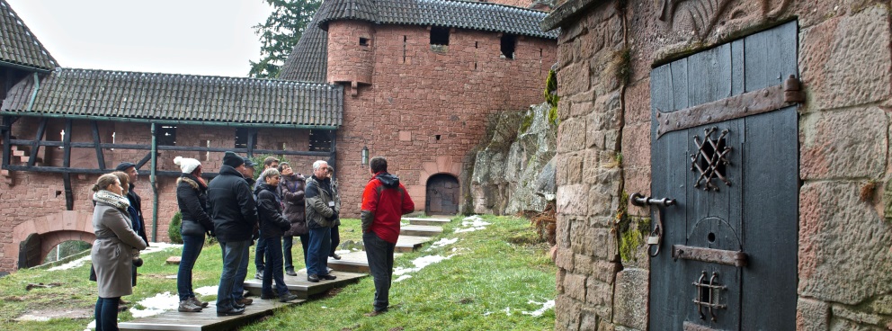 Visite thématique : Médiéval et fantastique - © Marc Dossmann - Château du Haut-Koenigsbourg, Alsace, France