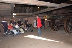 Accueil du public spécifique au château du Haut-Koenigsbourg - © Marc Dossmann