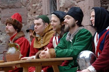 Le jugement au château fort du Haut-Koenigsbourg - © Jean-Luc Stadler