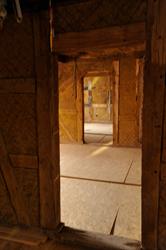 Restoration from the structure and the roof of the castle’s inn
 - © Jean-Luc Stadler