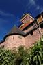 Der Bergfried der Hohkönigsburg gesehen vom mittelalterlichen Garten - © Jean-Luc Stadler