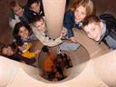 Children during a workshop at the castle - © château du Haut-Koenigsbourg