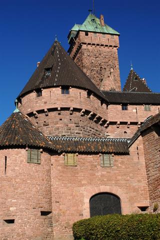 Haut-Koenigsbourg castle seen from the East - Jean-Luc Stadler - Haut-Koenigsbourg castle, Alsace, France