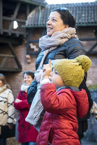 Atelier famille "Allons de l'Avent!" - Dorothée Parent / CD67 - Château du Haut-Koenigsbourg, Alsace, France