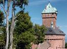 Bergfried und südliche Fassade der Hohkönigsburg gesehen von dem großen Bollwerk - © Jean-Luc Stadler