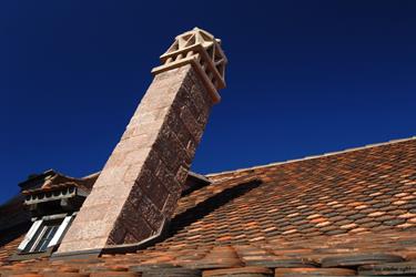 The roof of the grand bastion at Haut-Koenigsbourg castle - © Jean-Luc Stadler