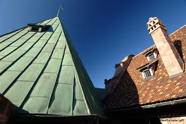 The roof of the grand bastion at Haut-Koenigsbourg castle - © Jean-Luc Stadler