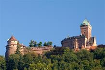 Vue d'ensemble du château du Haut-Koenigsbourg - © Jean-Luc Stadler - Château du Haut-Koenigsbourg, Alsace, France