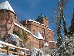 Die Hohkönigsburg im Winter
 - © Cédric Populus