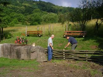 Jardin médiéval de Thannenkirch en Alsace - © circuit des jardins médiévaux