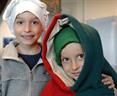 Children participating in a familial workshop at Haut-Koenigsbourg castle - © Jean-Luc Stadler