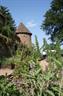 Medieval garden at Haut-Koenigsbourg castle - © château du Haut-Koenigsbourg