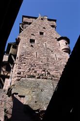 Détail d'architecture du donjon du château du Haut-Koenigsbourg - © Jean-Luc Stadler