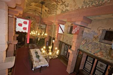 Décoration de Noël au château du Haut-Koenigsbourg
 - © Marc Dossmann