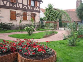 Medieval garden in Scherwiller , Alsace
 - © circuit des jardins médiévaux