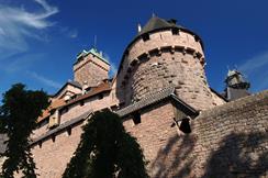 The keep and the dovecote tower of Haut-Koenigsbourg castle - © Jean-Luc Stadler