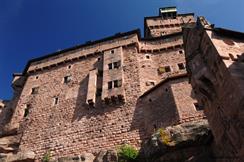 Keep and southern façade of Haut-Koenigsbourg castle - © Jean-Luc Stadler