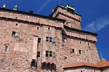 Keep and southern façade of Haut-Koenigsbourg castle - © Jean-Luc Stadler