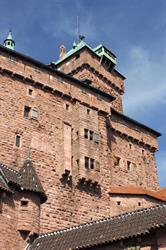 The keep and the southern façade of Haut-Koenigsbourg castle - © Jean-Luc Stadler