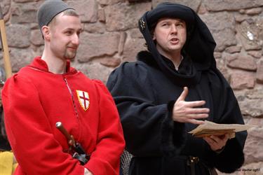 defence speech at Haut-Koenigsbourg castle - © Jean-Luc Stadler