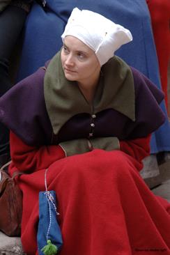 One member of the Compagnie Saint Georges at the Haut Koenigsbourg castle - © Jean-Luc Stadler