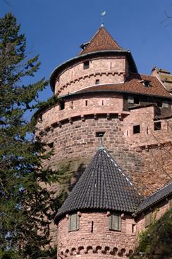 Das grosse Bollwerk der Hohkönigsburg - © Jean-Luc Stadler