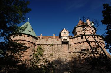 Das grosse Bollwerk der Hohkönigsburg - © Jean-Luc Stadler