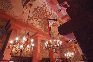 The imperial eagle on the Kaiser room's vault at Haut-Koenigsbourg castle - Jean-Luc Stadler - Haut-Koenigsbourg castle, Alsace, France