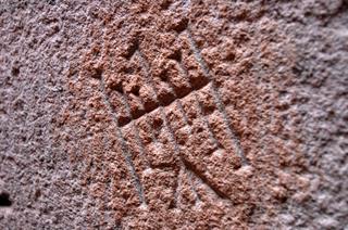 Marque de chantier de la restauration pour l'année 1903 - CD 67 - Château du Haut-Koenigsbourg, Alsace, France