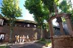 Des visiteurs découvrent le Haut-Jardin du château du Haut-Koenigsbourg - © Jean-Luc Stadler