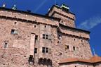 Donjon et façade Sud du château du Haut-Koenigsbourg - © Jean-Luc Stadler