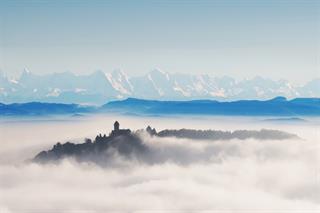 Vue aérienne du château du Haut-Koenigsbourg - Tristan Vuano - Château du Haut-Koenigsbourg, Alsace, France